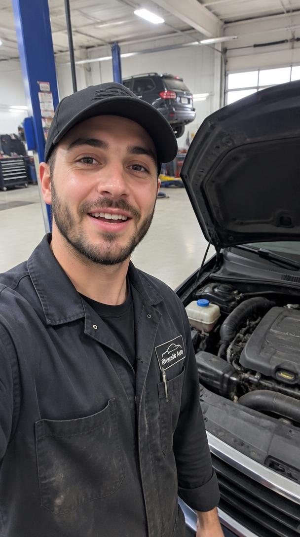 Auto repair ad example